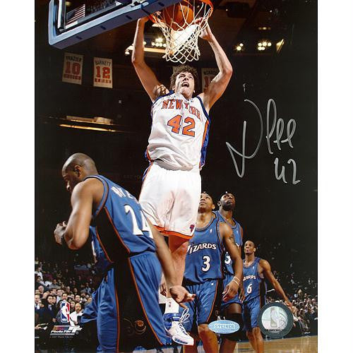 David Lee Dunk vs Wizards 8x10 Photo