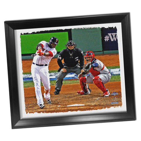 David Ortiz WS Framed Stretched 22x26 Canvas