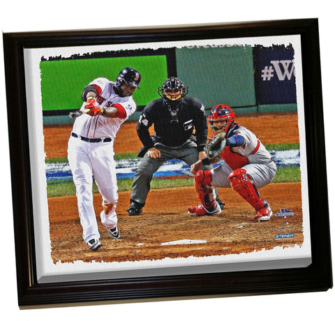 David Ortiz WS Framed Stretched 32X40 Canvas