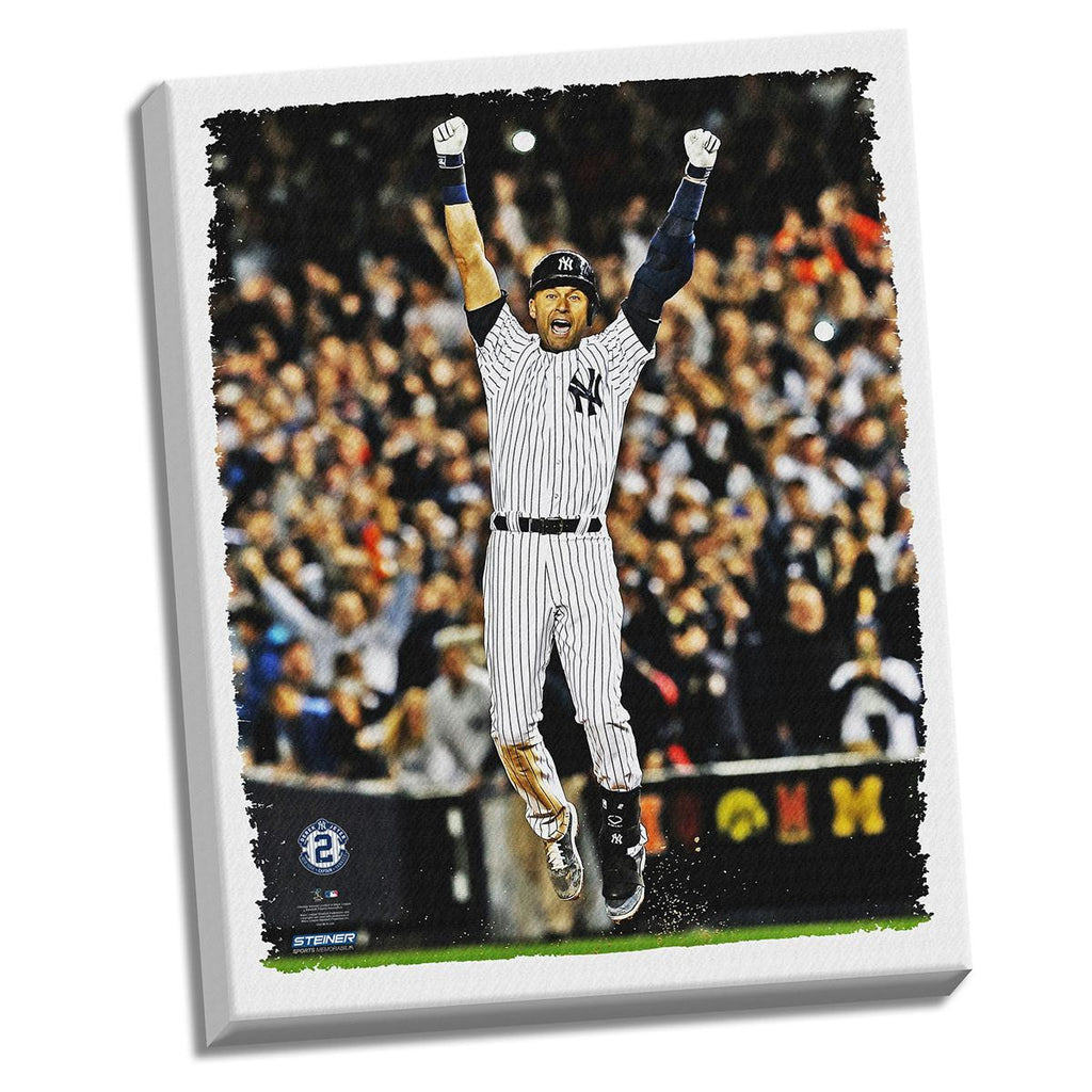 Derek Jeter 2 Stand Strong Stetched 22x26 Canvas