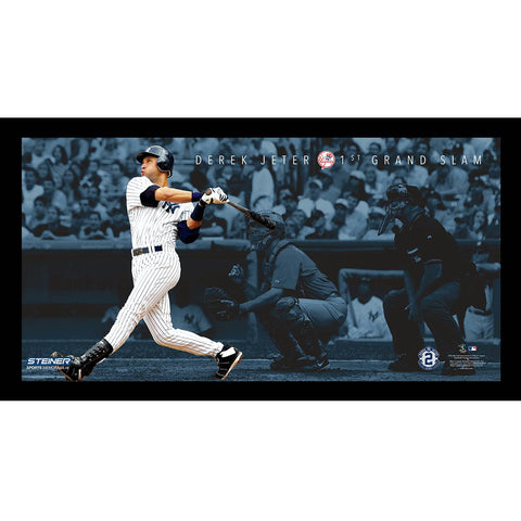 Derek Jeter Moments: 1st Grand Slam Framed 9.5x19 7331 Style