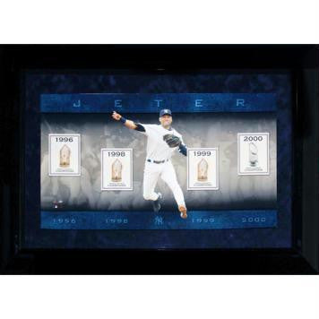 Derek Jeter Panoramic 10x17 Photo Framed Collage