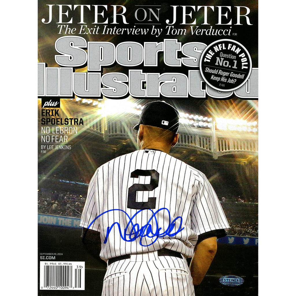 Derek Jeter Signed Farewell Sports Illustrated Magazine 92914