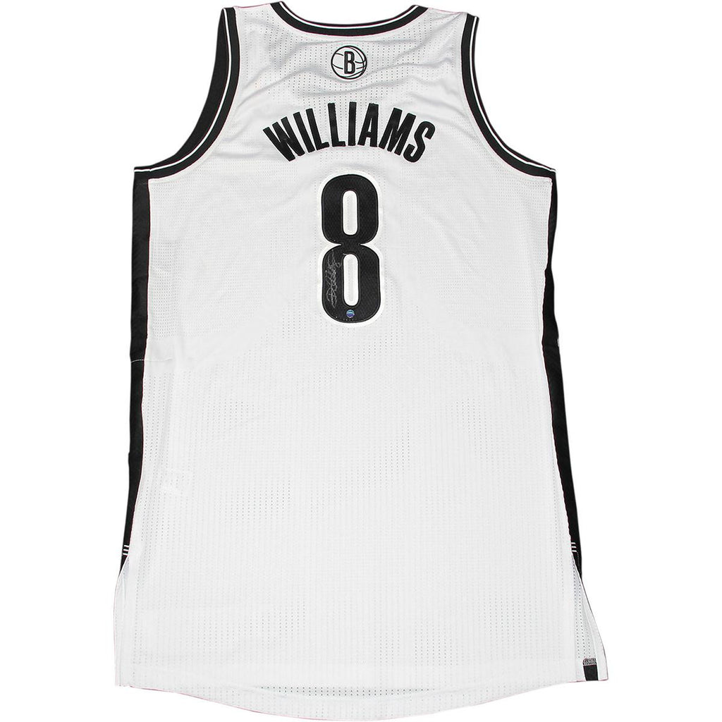 Deron Williams Signed Brooklyn Nets White Game Model Jersey