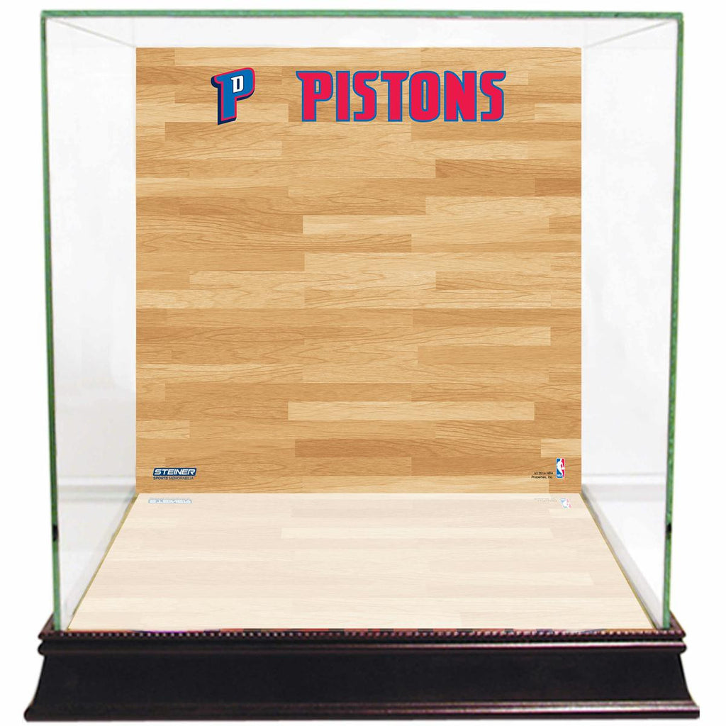 Detroit Pistons Basketball Court Background Case