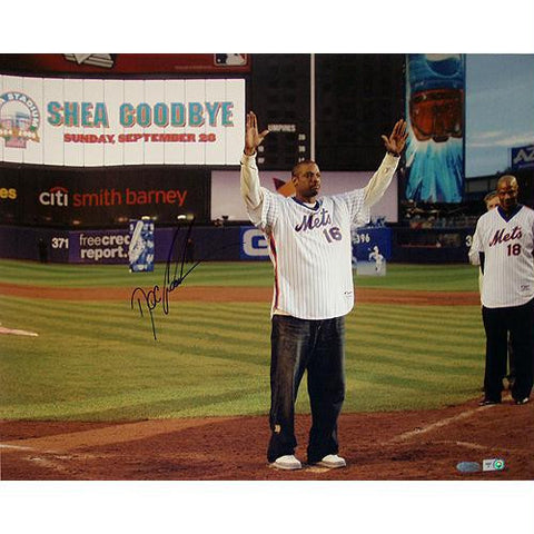 Doc Gooden Shea Goodbye Wave to the Crowd Horizontal 8x10 Photo