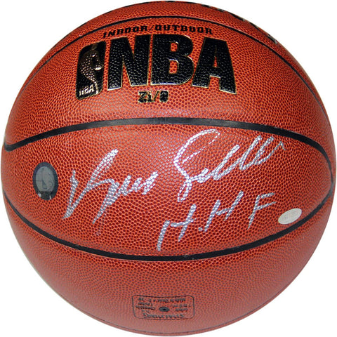 Dominique Wilkins Signed NBA IO Basketball w H.H.F Insc.