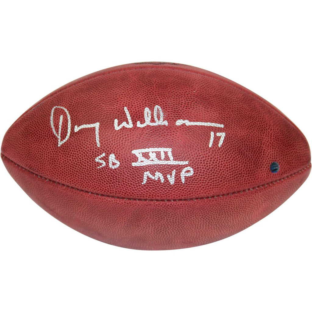 Doug Williams Signed SB XXII Football wSB XXII MVP Inscription