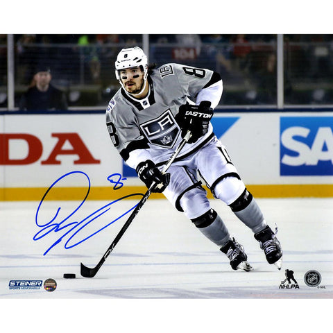 Drew Doughty Signed Los Angeles Kings 2015 Stadium Series against the Sharks 8x10 Photo