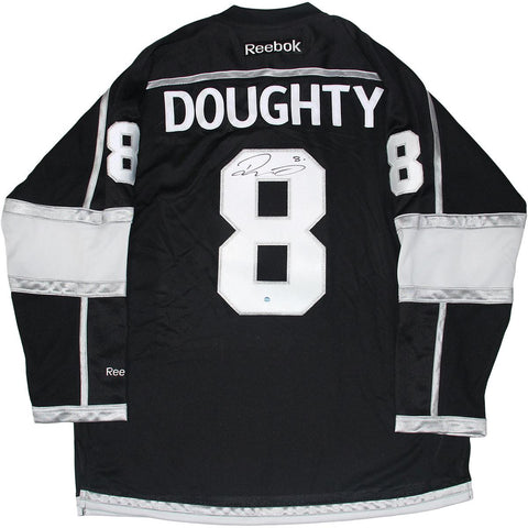 Drew Doughty Signed Los Angeles Kings Black Jersey w Stanley Cup Patch