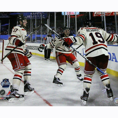 Dubinsky Richards Callahan Goal Celebration Winter Classic 16x20