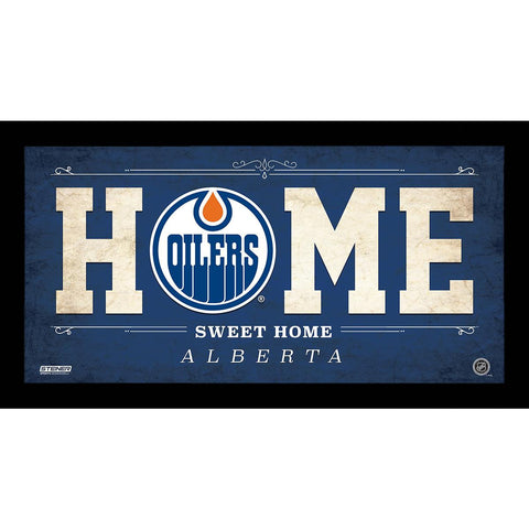 Edmonton Oilers 10x20 Home Sweet Home Sign