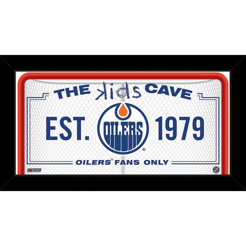 Edmonton Oilers 10x20 Kids Cave Sign