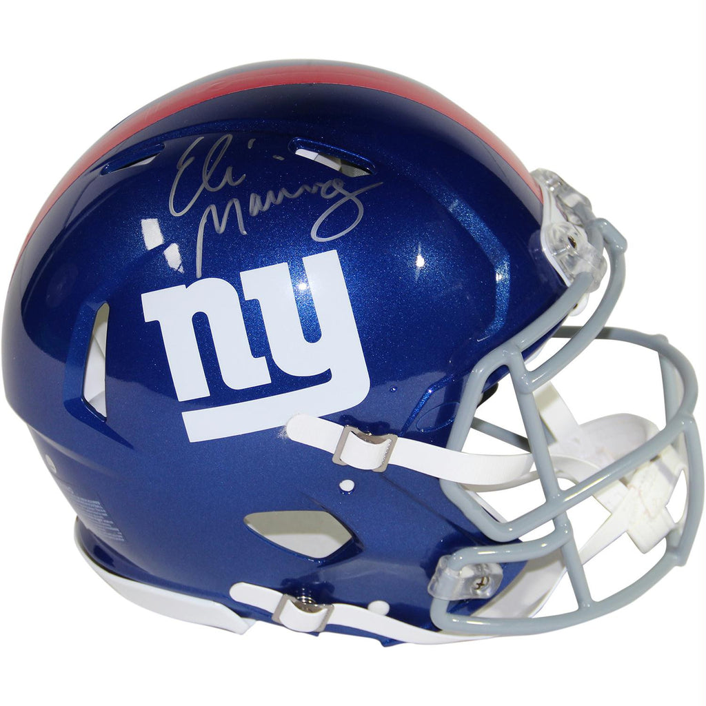 Eli Manning Signed Authentic Giants Speed Helmet