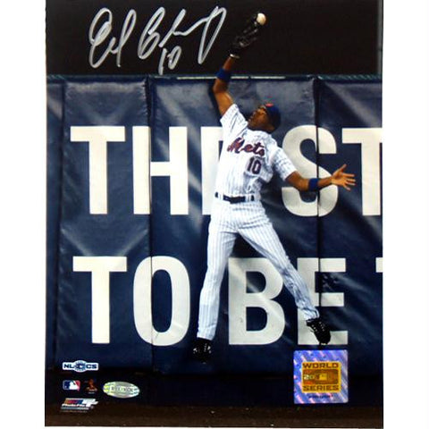 Endy Chavez NLCS GM 7 Robbing Home Run Vertical 16x20 Photo