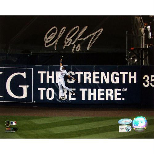 Endy Chavez NLCS GM 7 Robbing Home Run Wide Angle Horiz 16x20 Photo