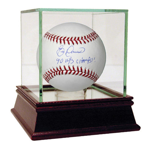 Eric Davis Signed MLB Baseball w 90 ws Champs Insc (MLB Auth)