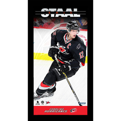 Eric Staal Player Profile 10x20 Framed Photo