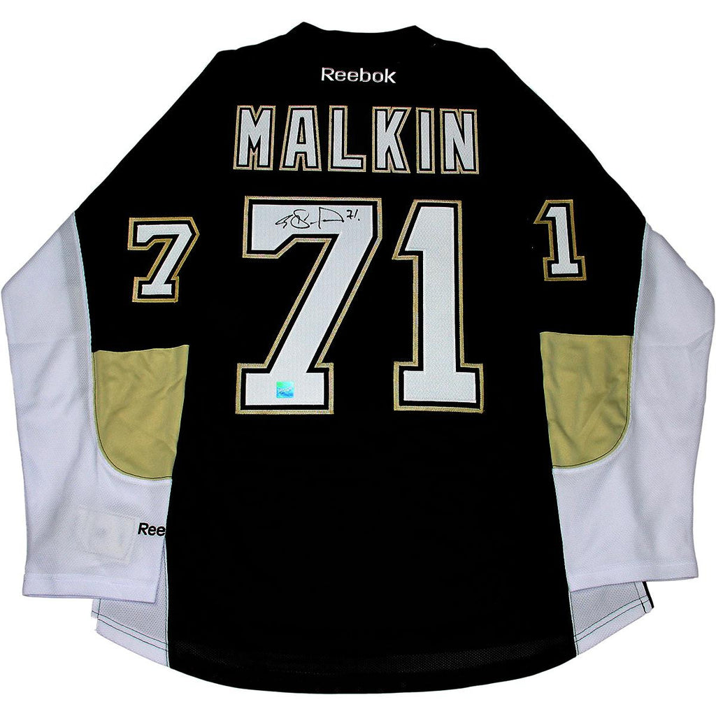 Evgeni Malkin Signed Penguins Premier Jersey (Frameworth Auth)