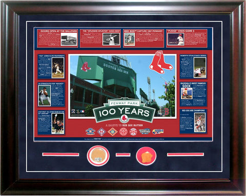 Fenway Park 2009 Dirt and Brick Timeline Collage