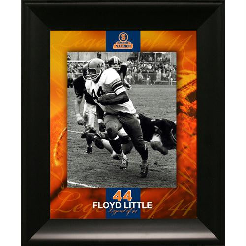 Floyd Little Black & White Floating Legend of 44 11x14 Framed Collage