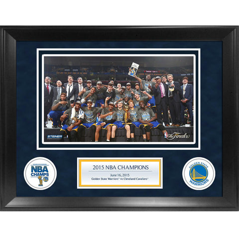 Golden State Warriors 2015 NBA Champions Framed 11x14 Collage