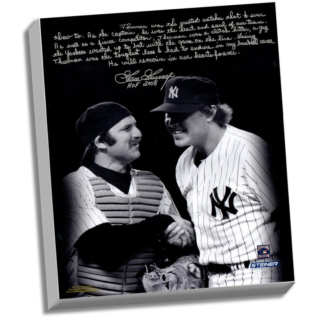 Goose Gossage Facsimile Thurman M on Stretched 22x26 Story Canvas