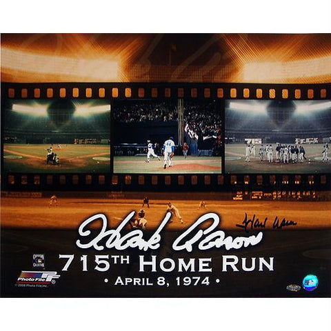 Hank Aaron 715 Collage 16x20 Photo