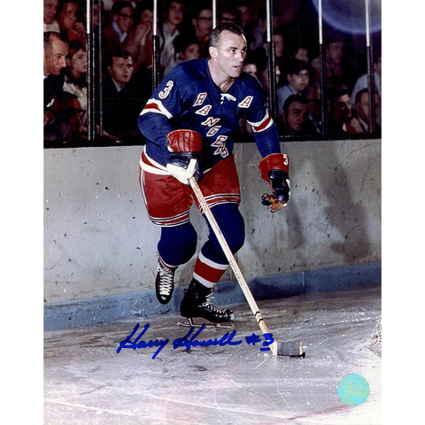 Harry Howell New York Rangers Signed 8x10 Photo (AJ Sports Auth)