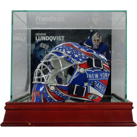 Henrik Lundqvist Background Glass Mini Helmet Case