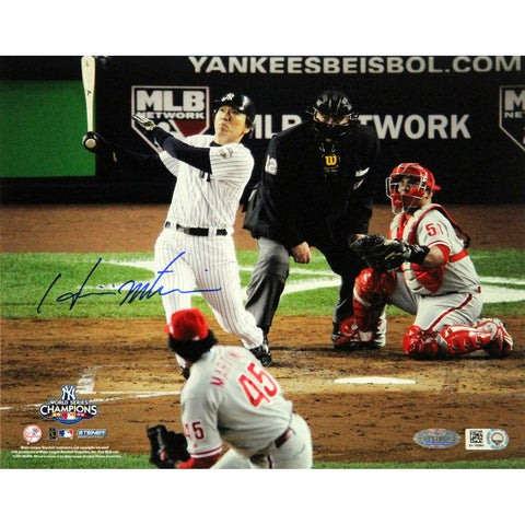 Hideki Matsui 2009 WS Home Run Horizontal 16X20 Photo (MLB Auth)