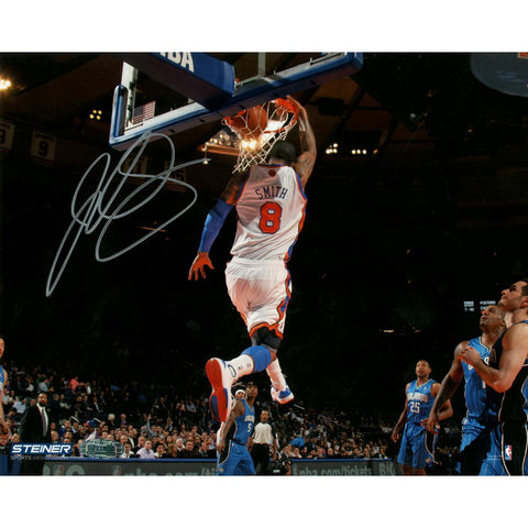 J.R. Smith Signed 8x10 Horizontal Dunk vs Magic Photo