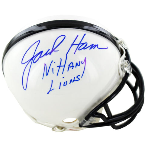 Jack Ham Signed Penn State Mini Helmet w Nittany LionsInsc.