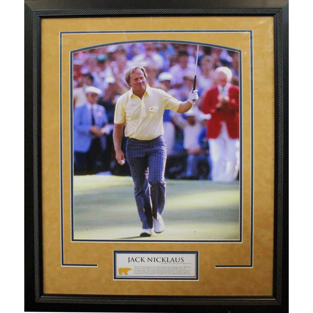 Jack Nicklaus Golden Bear 16x20 Framed Collage