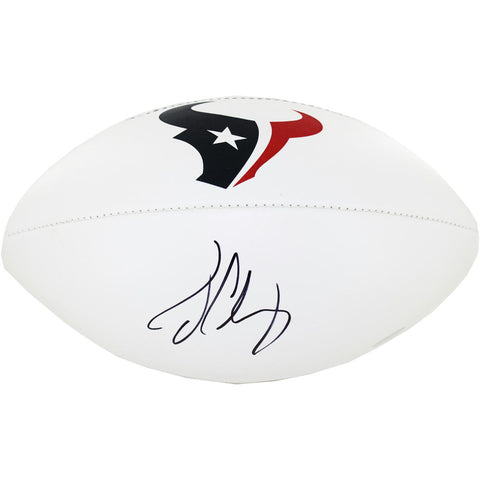 Jadeveon Clowney Signed Houston Texans White Panel Football