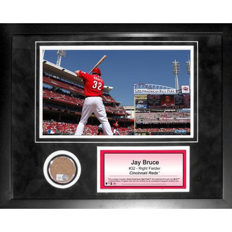 Jay Bruce 11x14 Mini Dirt Collage