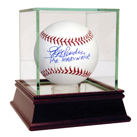 Jeff Reardon Signed MLB Baseball w The Terminator Insc. (Tristar Auth)