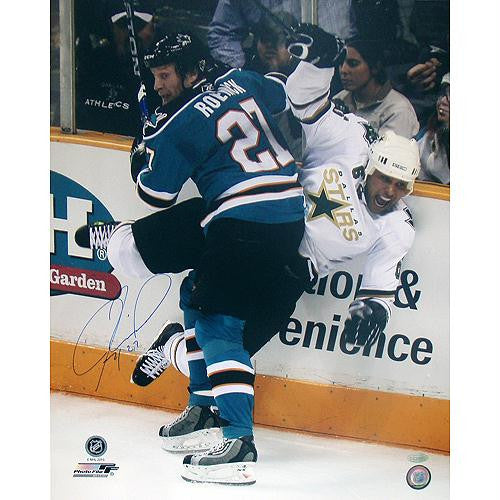 Jeremy Roenick San Jose Sharks Checking Vertical 16x20 Photo