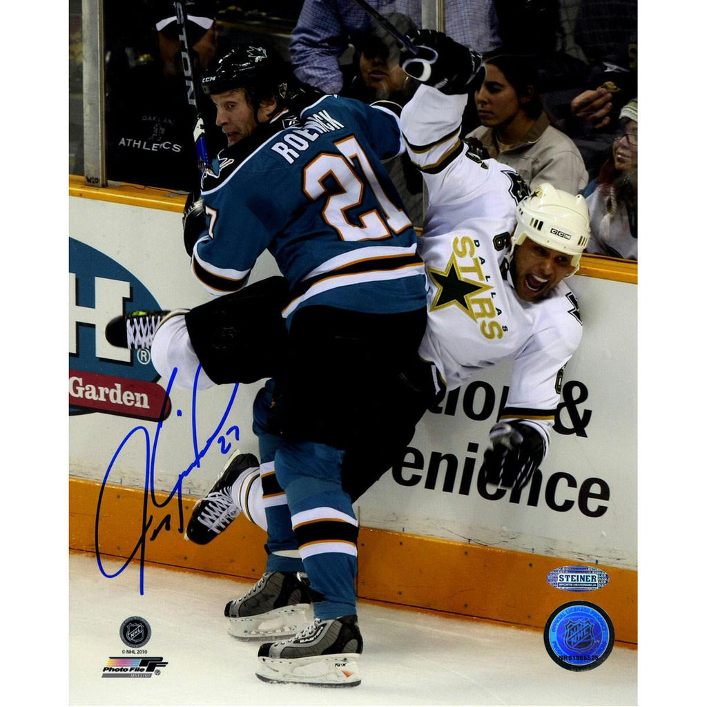 Jeremy Roenick San Jose Sharks Checking Vertical 8x10 Photo