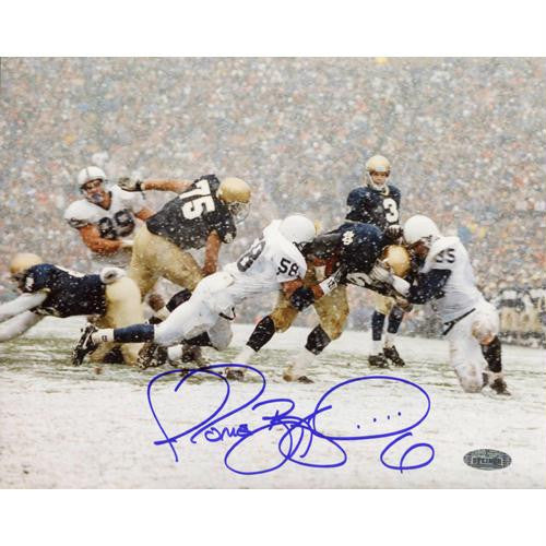 Jerome Bettis Being Tackled In Snow vs. Penn State 8x10 Photo