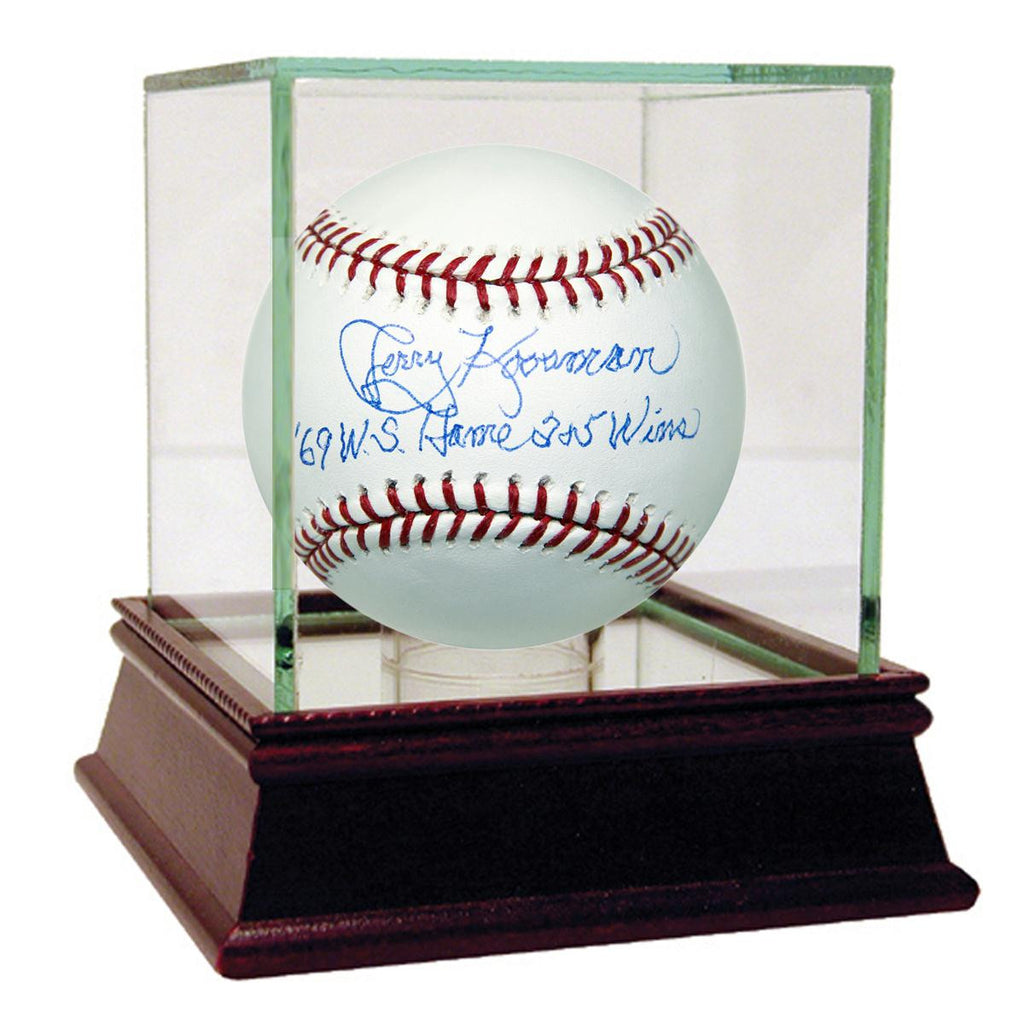 Jerry Koosman Signed MLB Baseball w 69 WS Games 2+5 Wins Insc