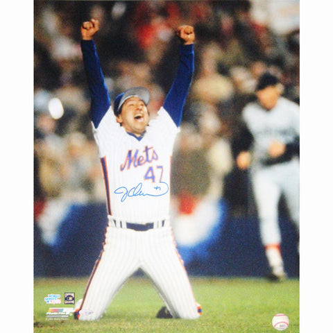 Jesse Orosco 1986 Last Out Celebration 8x10 Photograph