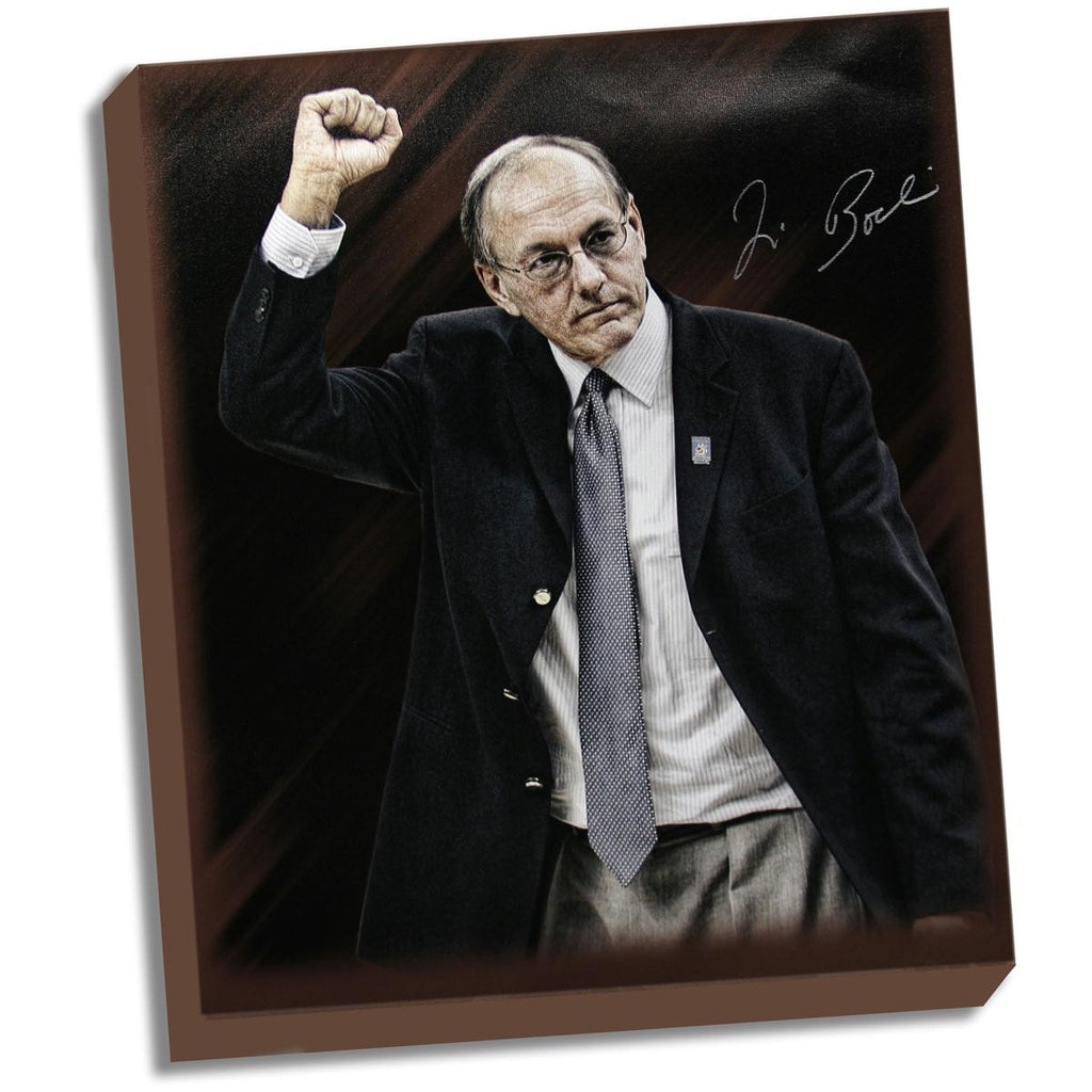 Jim Boeheim Signed 20x24 Russet Canvas