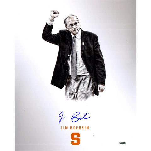 Jim Boeheim Signed Steiner Platinum Collection 16x20 Photo