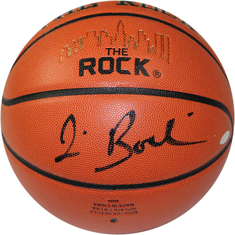 Jim Boeheim Signed The Rock Game Model Basketball