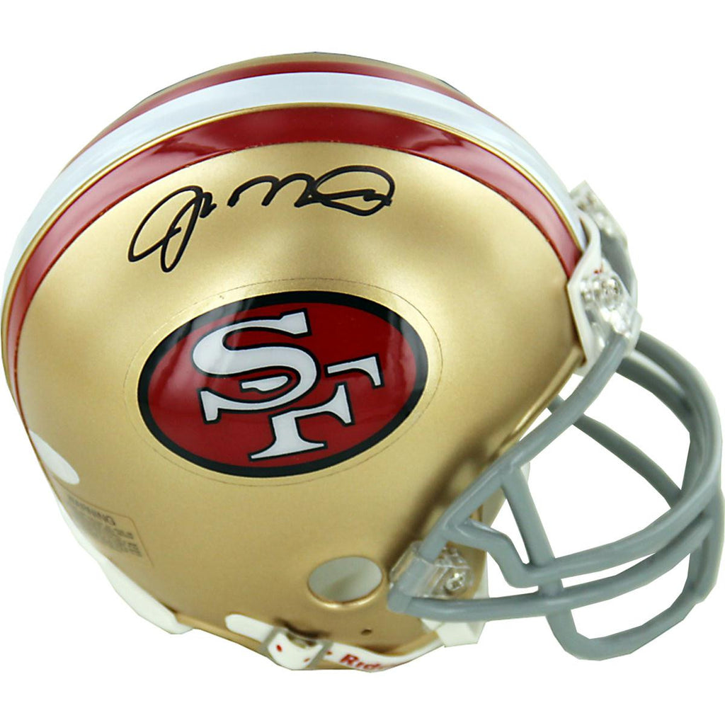 Joe Montana Signed San Francisco 49ers Replica Mini Helmet