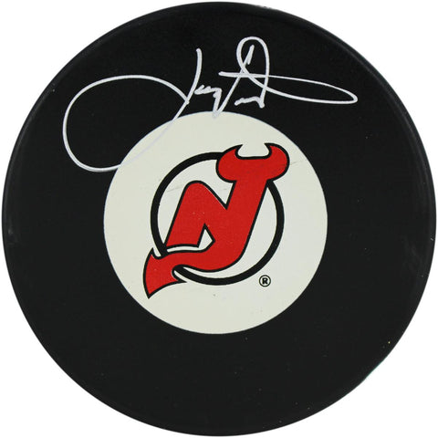 Joe Nieuwendyk Signed New Jersey Devils Puck (Joe 25 Auth)