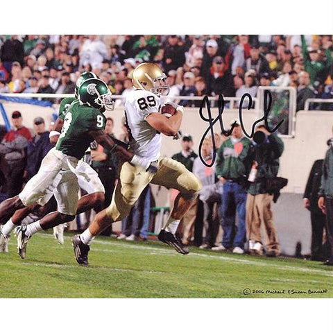 John Carlson Running Down Field vs. Michigan State 8x10 Photo