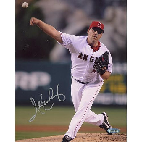 John Lackey Angels Action 8x10 Photo