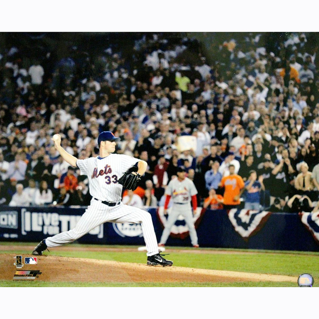 John Maine New York Mets 1st Pitch 2007 Season 16X20